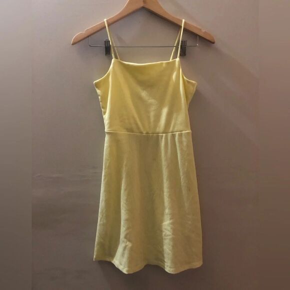 Bluenotes | Yellow Ribbed Summer Dress - Picture 1 of 4